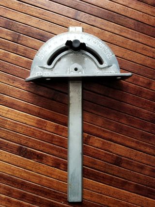 Goniometro de precision para sierra de mesa