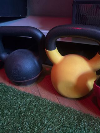 Coppia di kettlebell da 16 kg