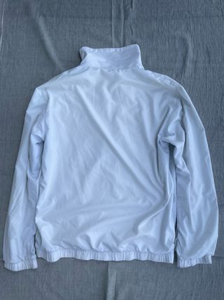 Chaqueta Deportiva Lacoste Vintage Talla L Blanca