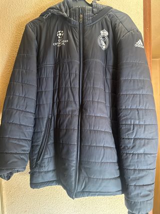 Chaqueta Adidas Negra Champions League Real Madrid