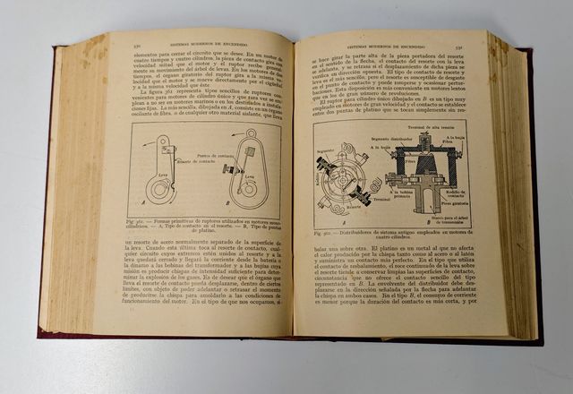 Libro El Automóvil de Gasolina Moderno 1921