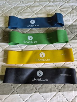 Bandas Elásticas Sveltus (4 uds)