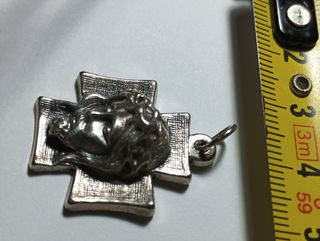 Colgante Cruz Jesús Plata
