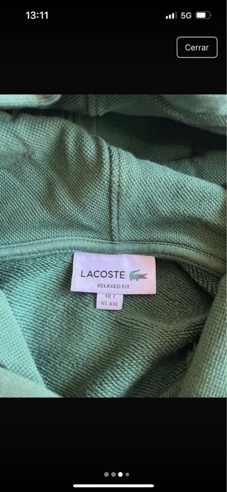Sudadera Lacoste Edición Especial