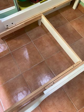 Cama infantil extensible blanca “Sundvik”