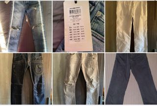 Lote 5 Pantalones Largos Hombre Talla 40-42