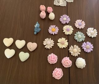 24 tart profumate in cera di soia naturale