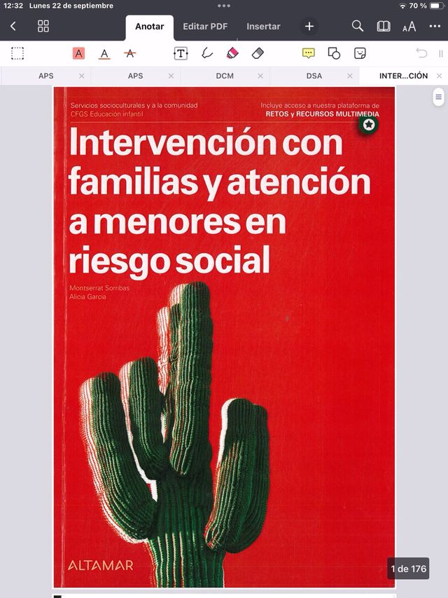 Intervención a las familias y atención del riesgo 