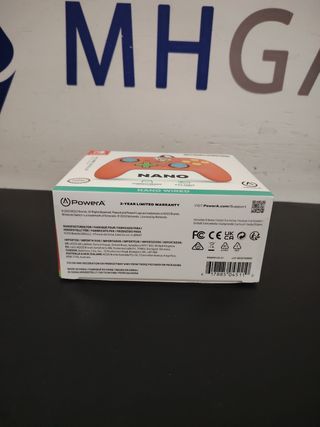 Switch Mando Nano Cable Rojo PowerA Super Mario