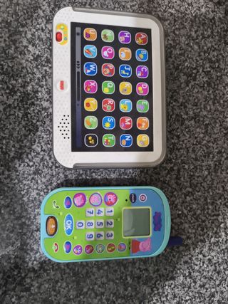 Teléfono y Tablet Juguete Fisher-Price Peppa Pig