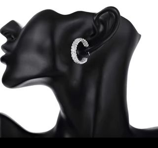 NUEVO Pendientes Aro Plata de 925