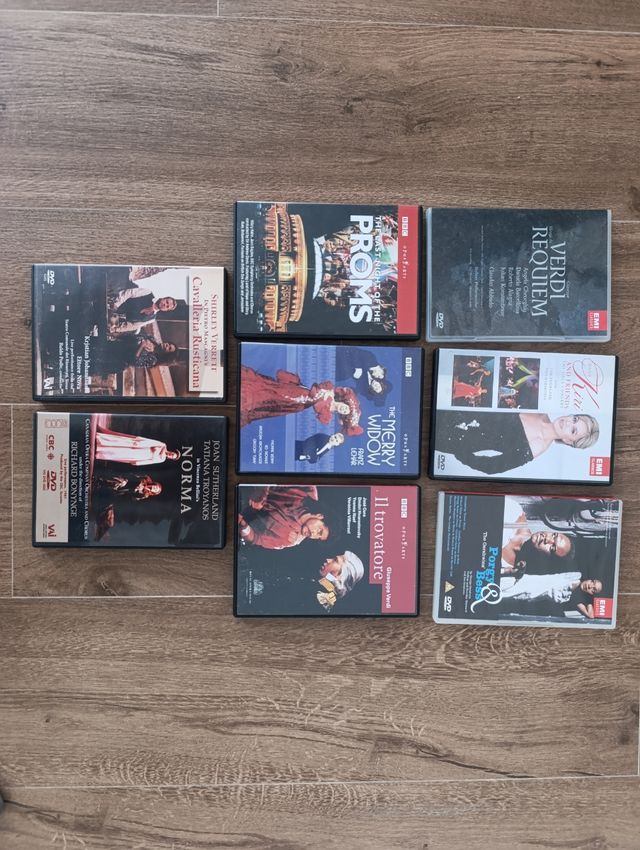 Colección DVDs Ópera y Clásica EMI, BBC, VAI
