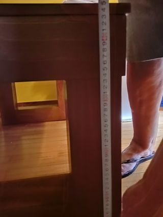 Mesa de centro de madera para salón