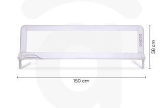 Barrera Cama Asalvo 150cm Niño 2 en 1