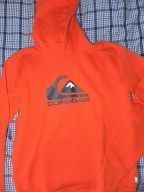 Sudadera Quiksilver Talla 16 Infantil Naranja