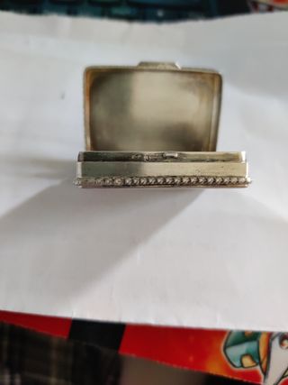 Portapillole vintage in argento