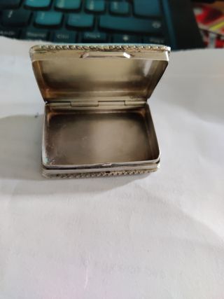 Portapillole vintage in argento