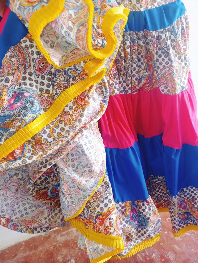 Traje Flamenca Hecho a Mano