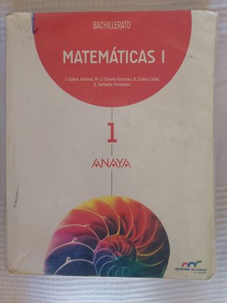 Matemáticas I.