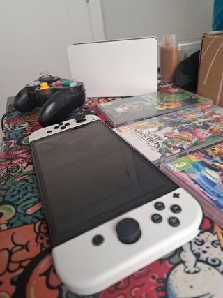 Nintendo Switch OLED Blanca