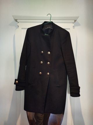 Abrigo militar Zara negro