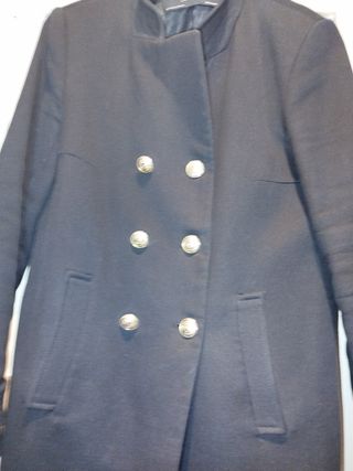 Abrigo militar Zara negro