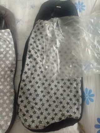 Funda Saco Carrito Yoyo Invierno Estrellas