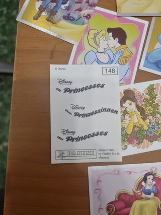 Cromos Disney Princesas PANINI