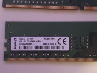 2x 8GB DDR4 RAM SK hynix Kingston PC4-2400