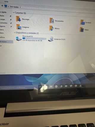 Portátil Asus 13 Táctil Plata