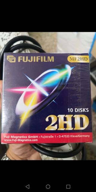 Dischetti Fujifilm MF2HD 10 pezzi