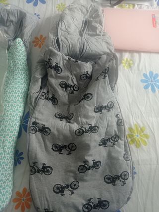 Funda Saco Silla Paseo Bicicletas Gris