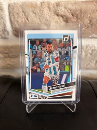 Cromo Lionel Messi Argentina FIFA Donruss Panini
