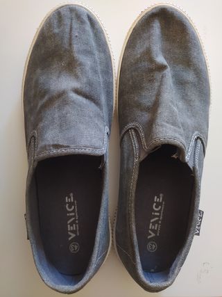 Mocasines Venice grises talla 43