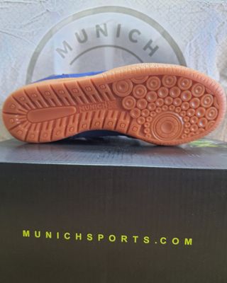 Zapatillas Munich Gresca Azul y Verde