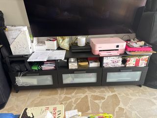 Mueble TV salón con cajones