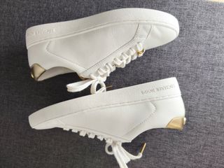 Zapatillas Michael Kors Keaton Piel Blancas
