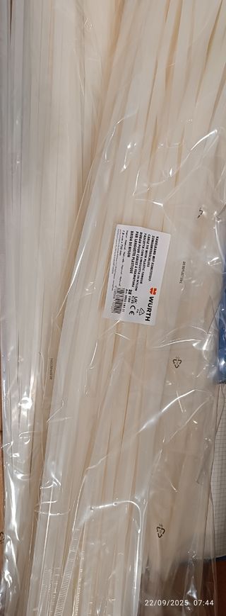 Fascette Wurth 7,8 x 750 mm (2 pacchi)