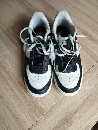 Zapatillas Nike Air Force H Blanca,Negra, Beige 
