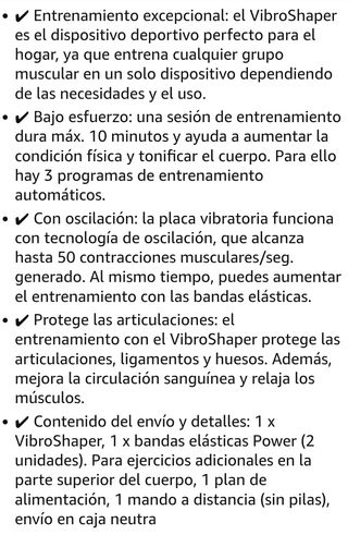 Plataforma Vibratoria Vibroshaper E380 fitness