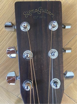 Sigma DME Guitarra Electroacústica + Correa+Funda