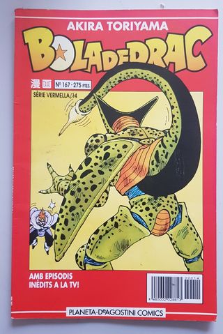 Manga Comics Bola de drac Dragon Ball serie vermel