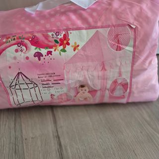 Tenda gioco bambina rosa pois