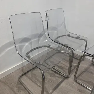 Sedie trasparenti