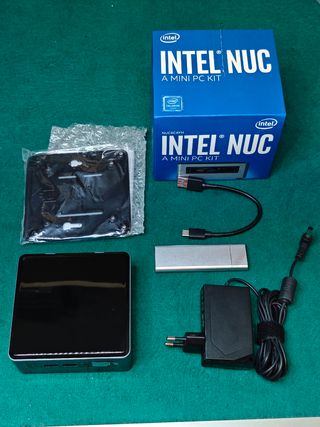 NAS de 5TB con TrurNAS en NUC Mini PC OK INTEL Cel