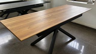 CHOLLO!! Mesa extensible mármol y metal