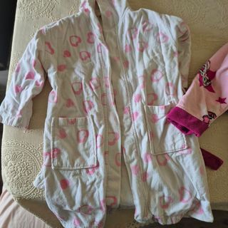 2 Accappatoi bambina 7/8 anni