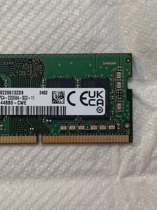 Memoria RAM Samsung DDR4 8GB 3200MHz
