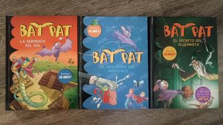 Set de 3 libros de Bat Pat
