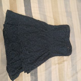 Bellissimo abito donna S blu pizzo